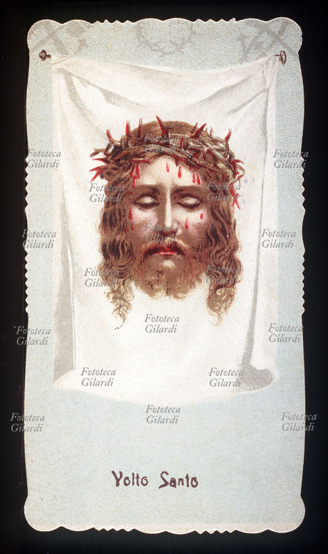 SINDONE Immaginetta raffigurante il \