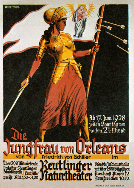 SCHILLER LA PULZELLA D ORLEANS 1928