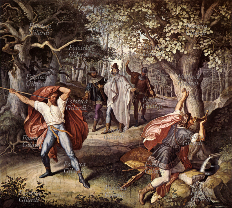 SIGFRIDO ucciso da Hagen. Episodio finale della storia dell\