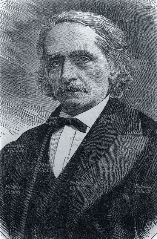 Cesare CANTÙ (5 dicembre 1804 – 11 marzo 1895) storico, letterato, politico, archivista e scrittore italiano di gusto romantico, fondatore della Società Storica Lombarda, editrice di \
