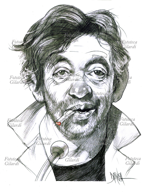 Serge GAINSBOURG detto anche Julien Grix o Gris (Lucien Ginsburg, 2 aprile 1928 - 2 marzo 1991) cantautore, regista, compositore francese con progenitori di origine russe/ucraine. Le sue canzoni avevano un carattere sensuale, incentrato sull\