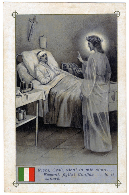 IMMAGINETTA DI GUERRA A PROTEZIONE DEL SOLDATO IMMAGINETTA DI GUERRA A PROTEZIONE DEL SOLDATO