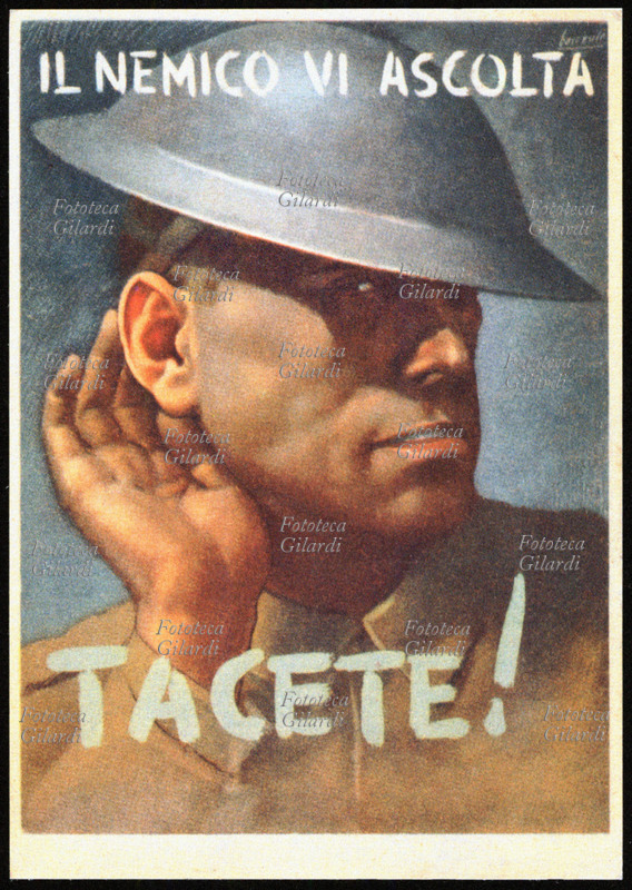 II GUERRA MONDIALE Manifesto di Gino Boccasile (14 luglio 1901 – 10 maggio 1952) \