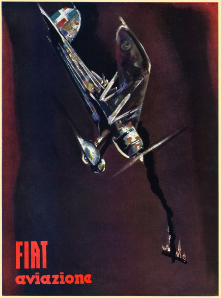 PUBBLICITA INDUSTRIA BELLICA FIAT AVIAZIONE 1941 PUBBLICITA INDUSTRIA BELLICA FIAT AVIAZIONE 1941