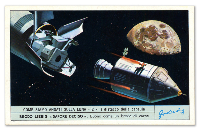 COME SIAMO ANDATI SULLA LUNA SERIE 1 N. 2 IL DISTACCO DELLA CAPSULA