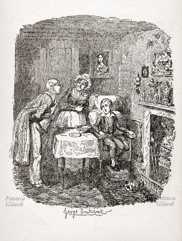 Charles DICKENS (1812-1870) Oliver curato dalla febbre \