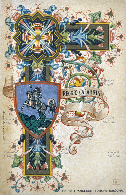 REGGIO CALABRIA stemma della città. D\