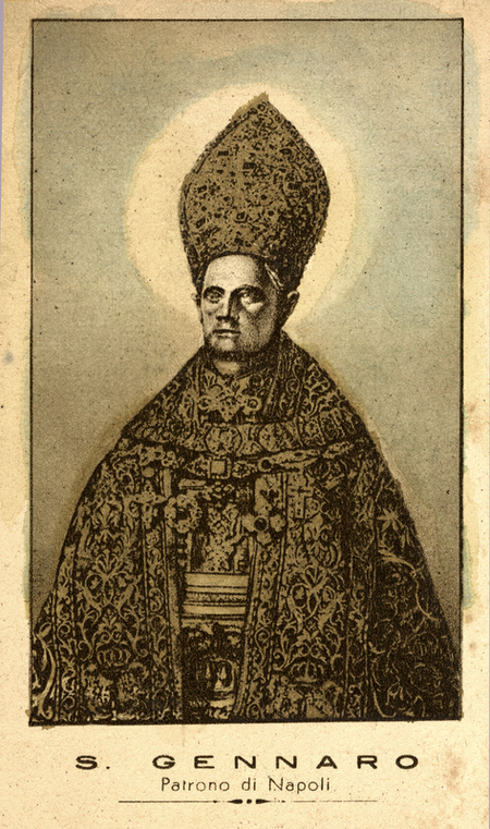 IMMAGINETTA RELIQUIARIO DI SAN GENNARO IMMAGINETTA RELIQUIARIO DI SAN GENNARO