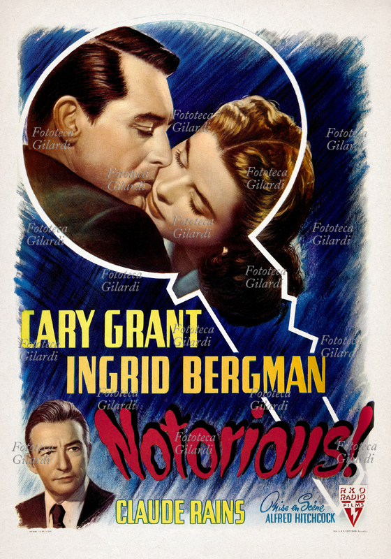CINEMA Manifesto per il film "Notorious" (Notorious - L\