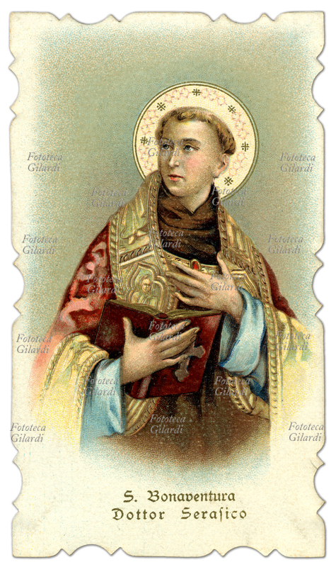 SAN BONAVENTURA (1221-1274) Dottore della Chiesa, detto \