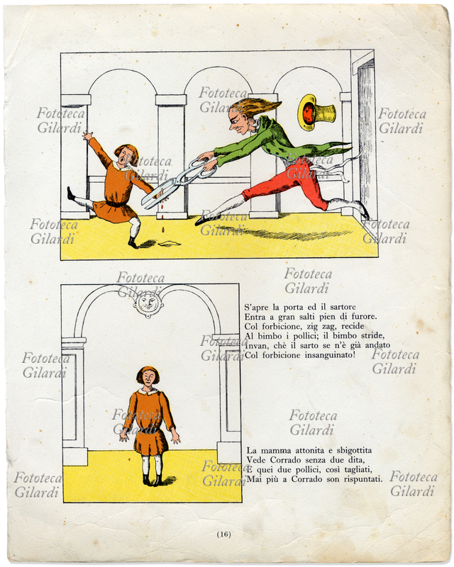 PIERINO PORCOSPINO Pagina interna dal celebre testo \