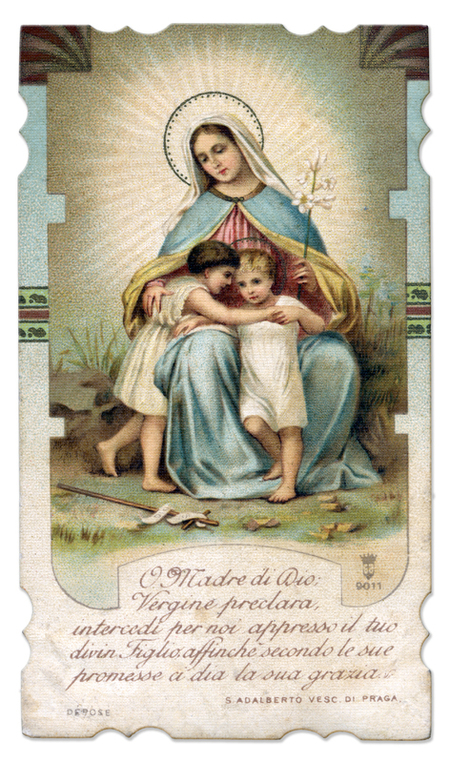 Madonna and Child with St John