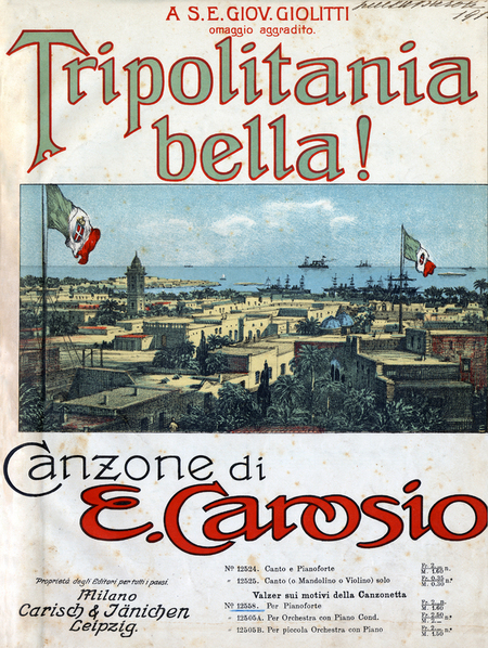 CANZONE TRIPOLITANIA BELLA
