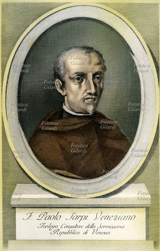 Paolo SARPI (14 agosto 1552 – 15 gennaio 1623) religioso, teologo, storico, giurista ed eclettico scienziato italiano, appartenente all\