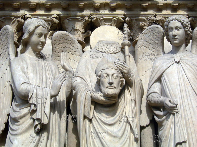 SAINT DENIS (III secolo) Primo vescovo di Parigi, San Dionigi fu inviato dall\