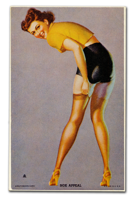 PIN UP INDOSSA CALZE DI NYLON PIN UP INDOSSA CALZE DI NYLON