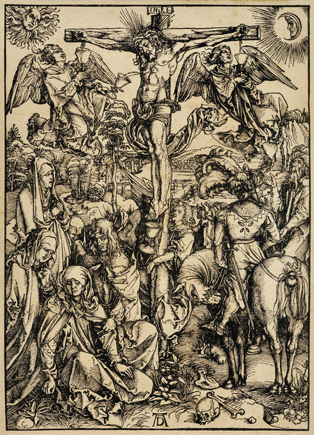 FOGLIO DELLA SERIE LA GRANDE PASSIONE DI DURER FOGLIO DELLA SERIE LA GRANDE PASSIONE DI DURER