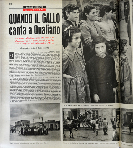 APERTURA FOTOINCHIESTA DI ANDO GILARDI A QUALIANO APERTURA FOTOINCHIESTA DI ANDO GILARDI A QUALIANO