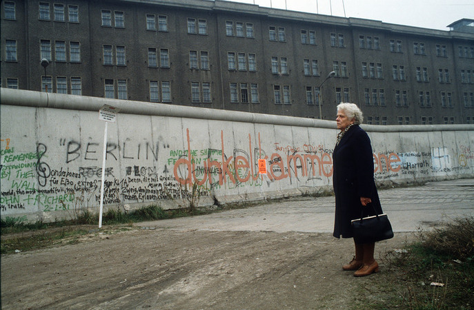 MURO DI BERLINO 1985 CIRCA MURO DI BERLINO 1985 CIRCA