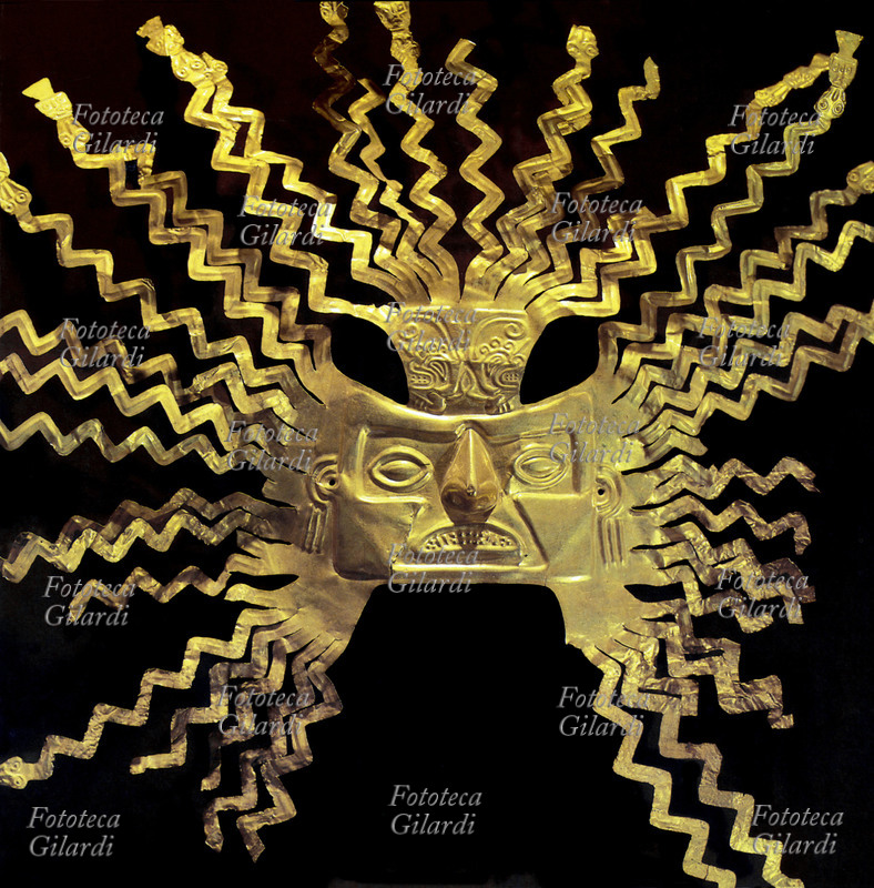 INCAS, antenati. Maschera d\