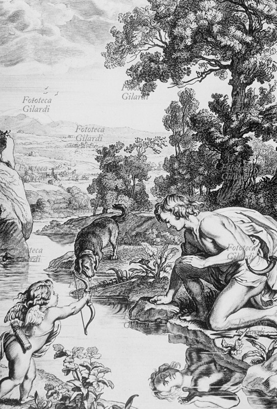 MITOLOGIA Il giovane e bellissimo Narciso, sprezzante dell\