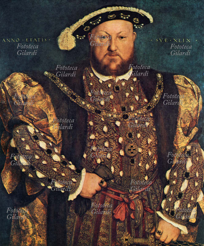 ENRICO VIII (1491-1547) Re d\