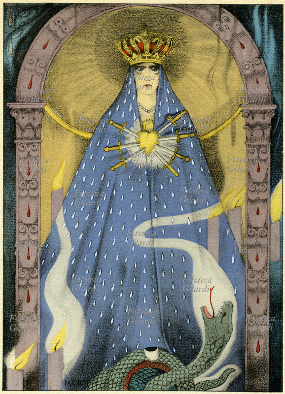 Charles BAUDELAIRE (9 aprile 1821 – 31 agosto 1867), illustrazione per la lirica \