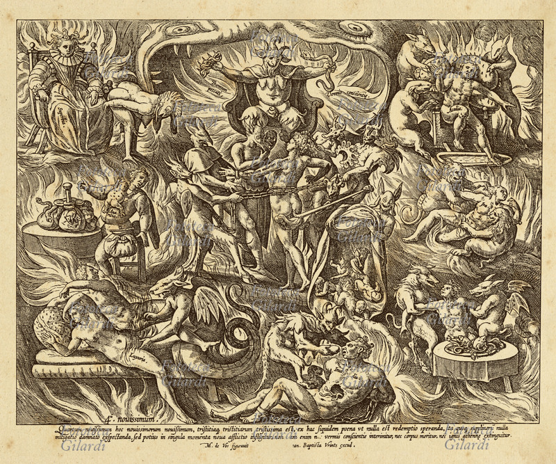 Martin DE VOS (1532-1603) Le pene dell\