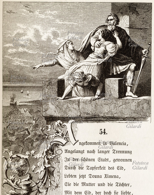 Guillén de CASTRO (1569-1631) illustrazione da \