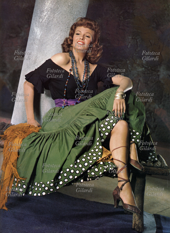 Rita HAYWORTH (19181987) in una fotografia di Bob Coburn per la pubblicità del film \