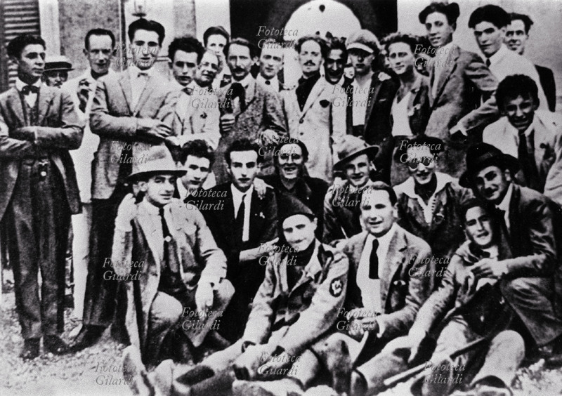Italo BALBO (6 giugno 1896 – 28 giugno 1940) agli esordi con la sua squadraccia. Italia, 1920.