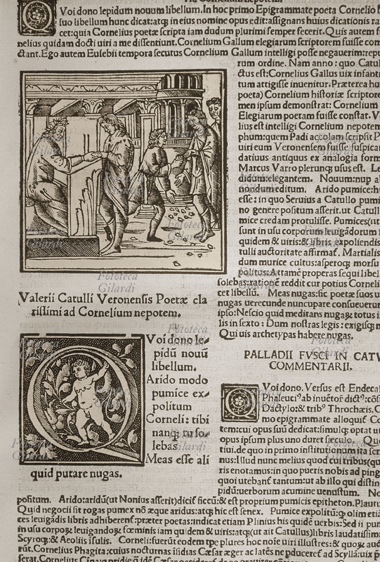 Gaio Valerio CATULLO (84-54 a.C.) Pagina dall\