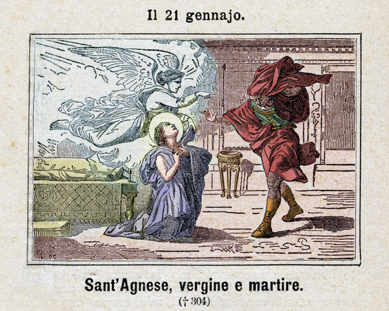 SANT AGNESE MARTIRE SANT AGNESE MARTIRE