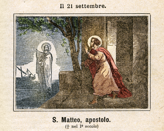 SAN MATTEO APOSTOLO ED EVANGELISTA SAN MATTEO APOSTOLO ED EVANGELISTA