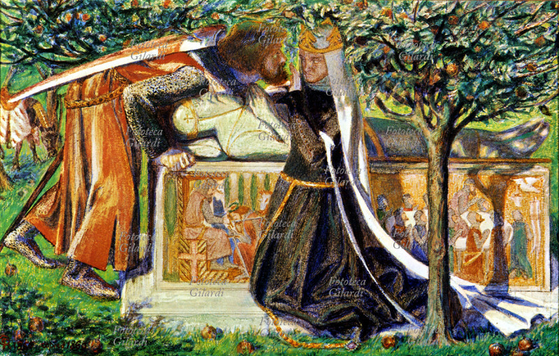 Dante Gabriel ROSSETTI (12 maggio 1828 – 10 aprile 1882), pittore e poeta britannico fondatore dei \