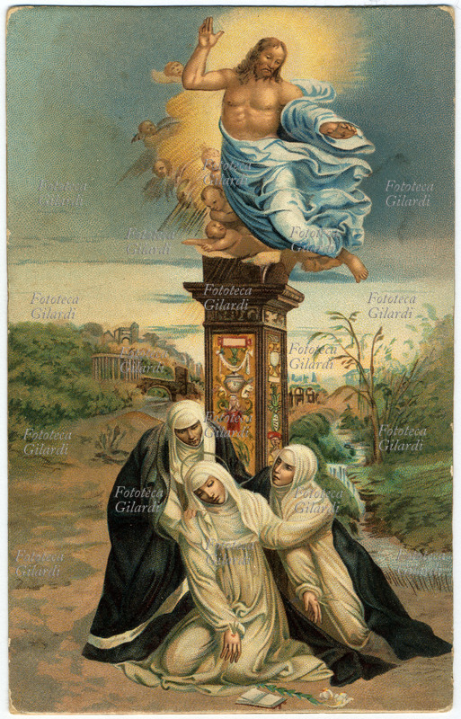 IL SODOMA (Giovanni Antonio Bazzi, 1477 - 15 febbraio 1549) Svenimento causato dalla manifestazione delle stimmate in Santa Caterina da Siena (25 marzo 1347 – 29 aprile 1380) religiosa, teologa, filosofa e mistica italiana, patrona dell\