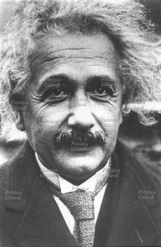 Albert EINSTEIN (1879-1955) primo piano fotografico, Germania, 1925.