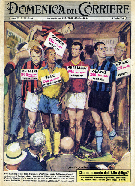 CALCIOMERCATO DOMENICA DEL CORRIERE 1961