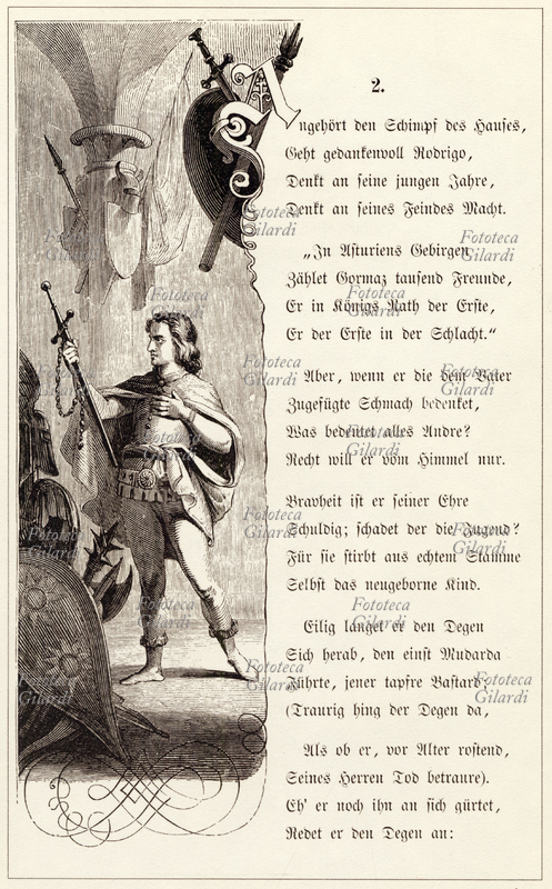 Guillén de CASTRO (1569-1631) illustrazione da \