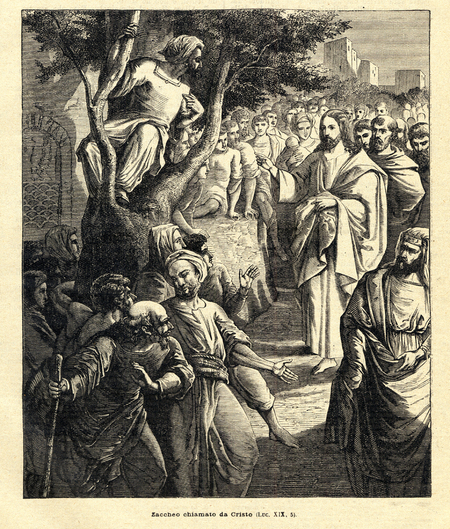 ZACCHEO CHIAMATO DA GESÙ ZACCHEO CHIAMATO DA GESÙ