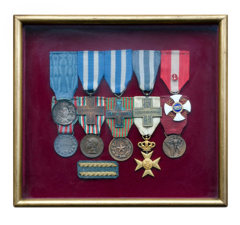 MEDAGLIE COMMEMORATIVE AL VALORE E DI BENEMERENZA