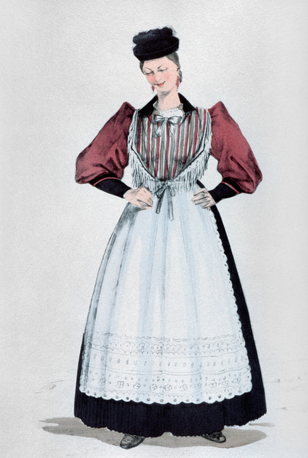TRADITIONAL WOMEN S COSTUME OF GROSIO