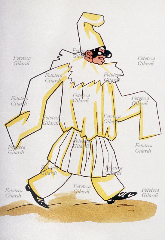 MASCHERE Pulcinella, maschera napoletana della Commedia dell\