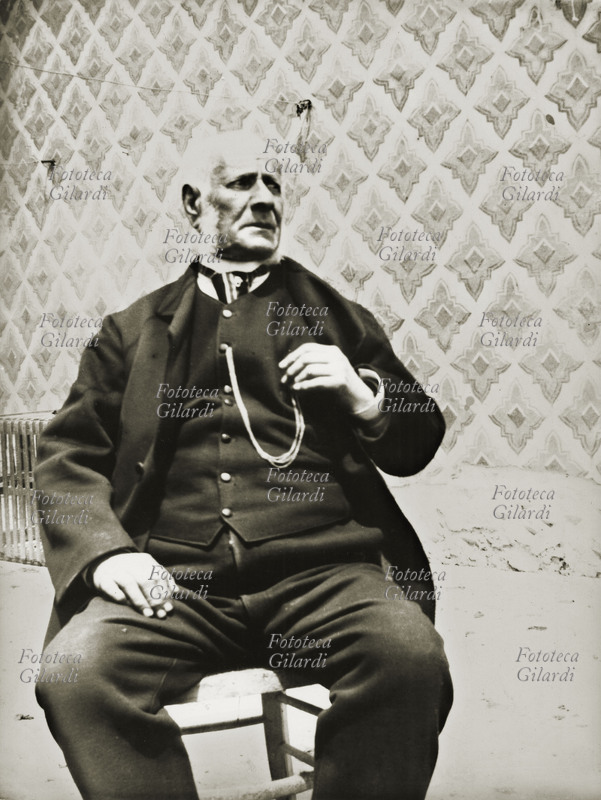 Giovanni VERGA (1840-1922) Giuseppe Verga, padre dello scrittore. Fotografia di Giovanni Verga, Vizzini (Sicilia) 1892