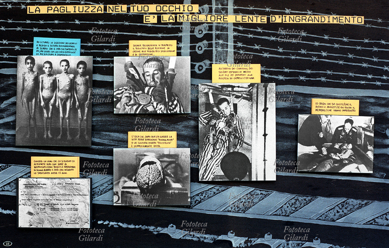 NAZISMO ANTISEMITISMO "La pagliuzza nel tuo occhio è la migliore lente d\