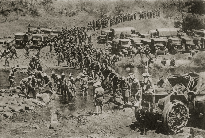 GUERRA A.O.I. COLONNA STARACE MARCIA SU GONDAR 1936 GUERRA A.O.I. COLONNA STARACE MARCIA SU GONDAR 1936