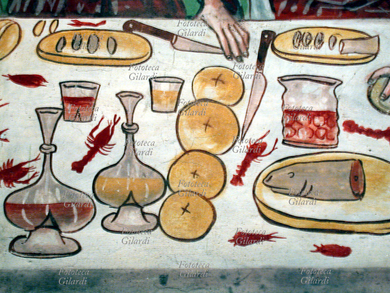 Alimentazione, dettaglio della tavola dell\