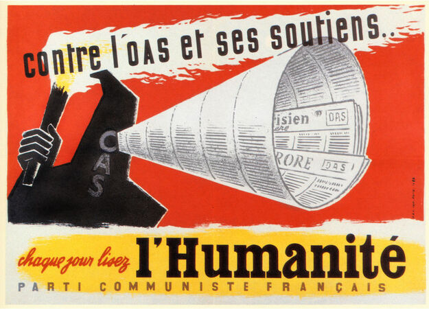 MANIFESTO PARTITO COMUNISTA FRANCESE 1962