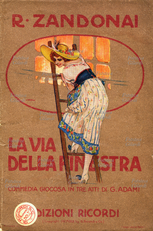 Riccardo ZANDONAI (28 maggio 1883 – 5 giugno 1944) \