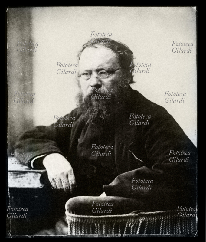Pierre-Joseph PROUDHON (1809-1865) filosofo economista francese fu uno dei maggiori teorici di socialismo e anarchia nell\